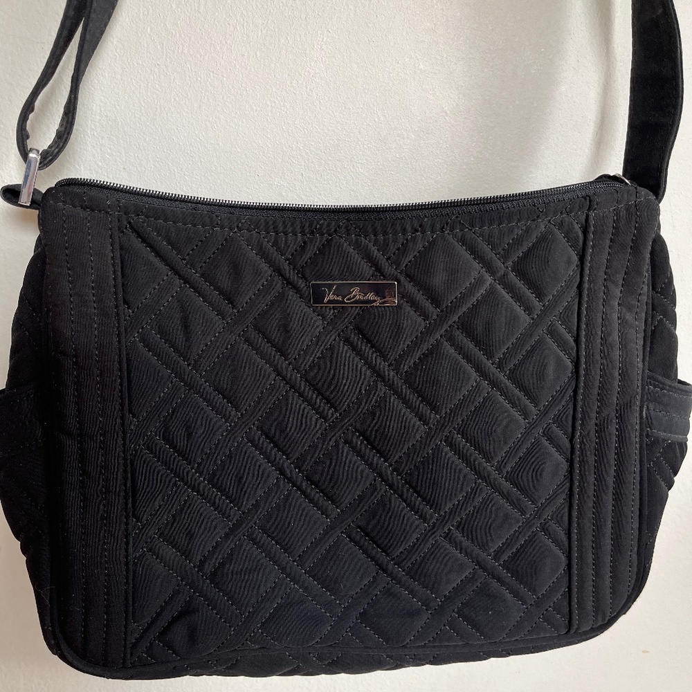 Vera Bradley Cross Body Wallet/Purse black
